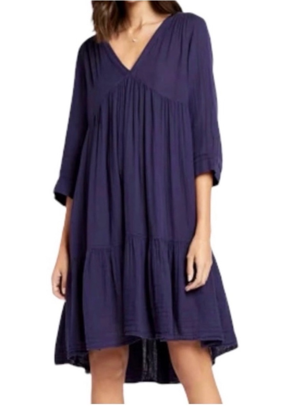 Xirena Gauze V-Neck Dress